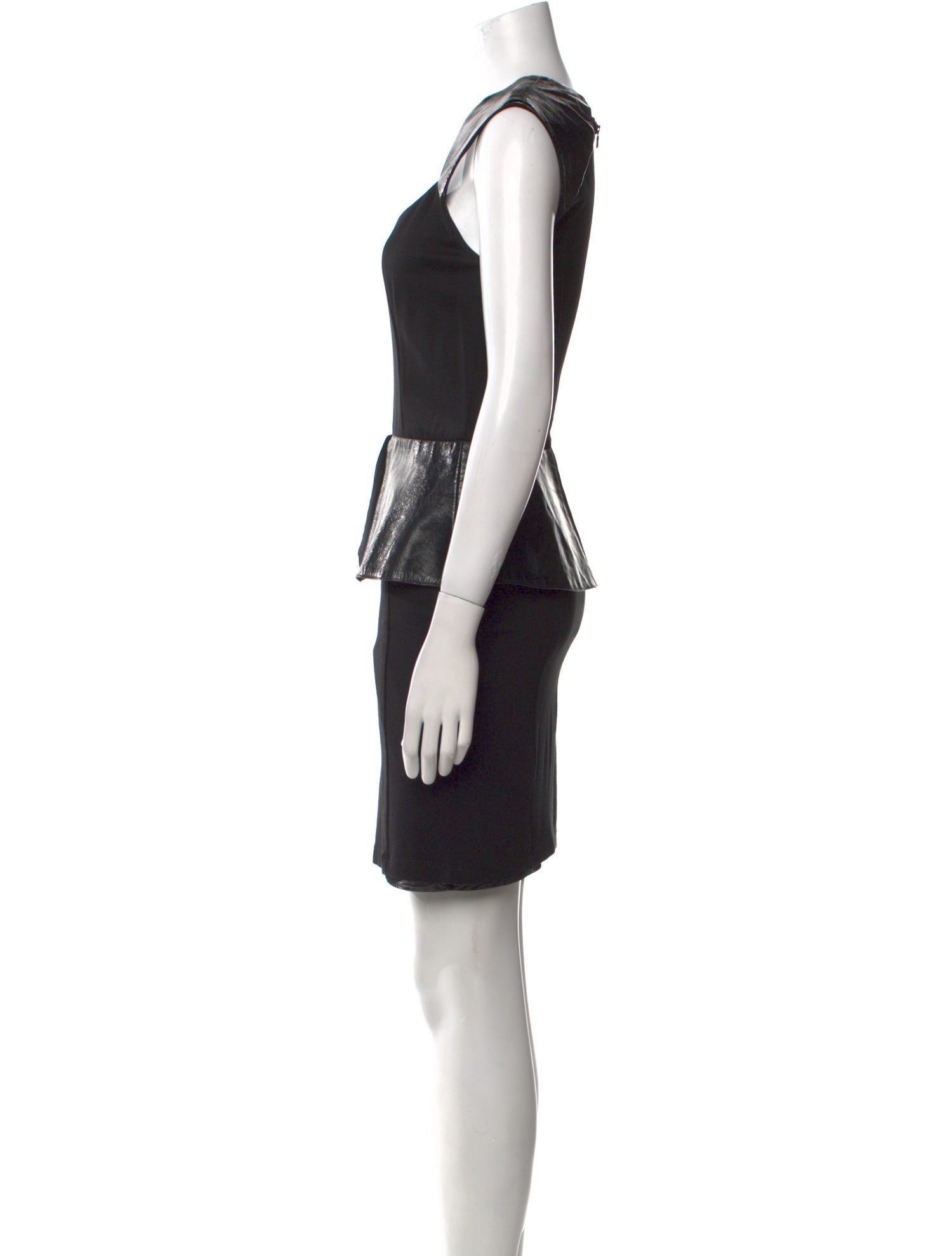 Alice + Olivia Square Neckline Mini Dress