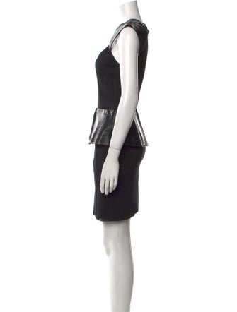 Alice + Olivia Square Neckline Mini Dress