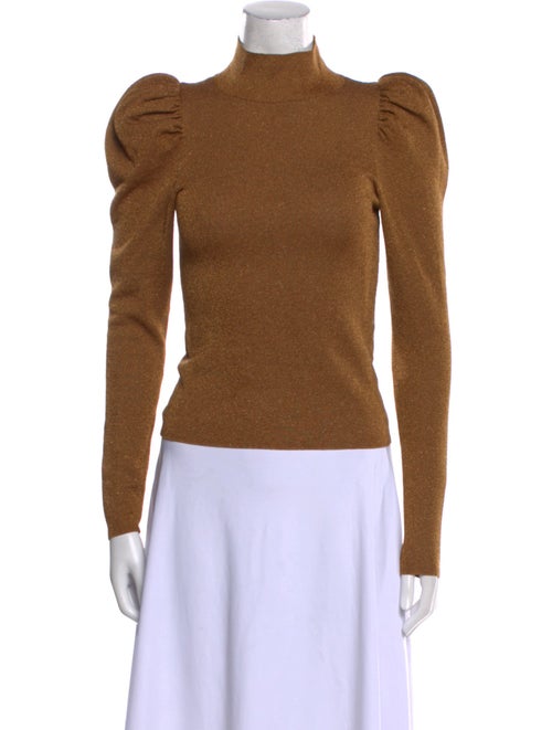 Alice + Olivia Turtleneck Long Sleeve Top