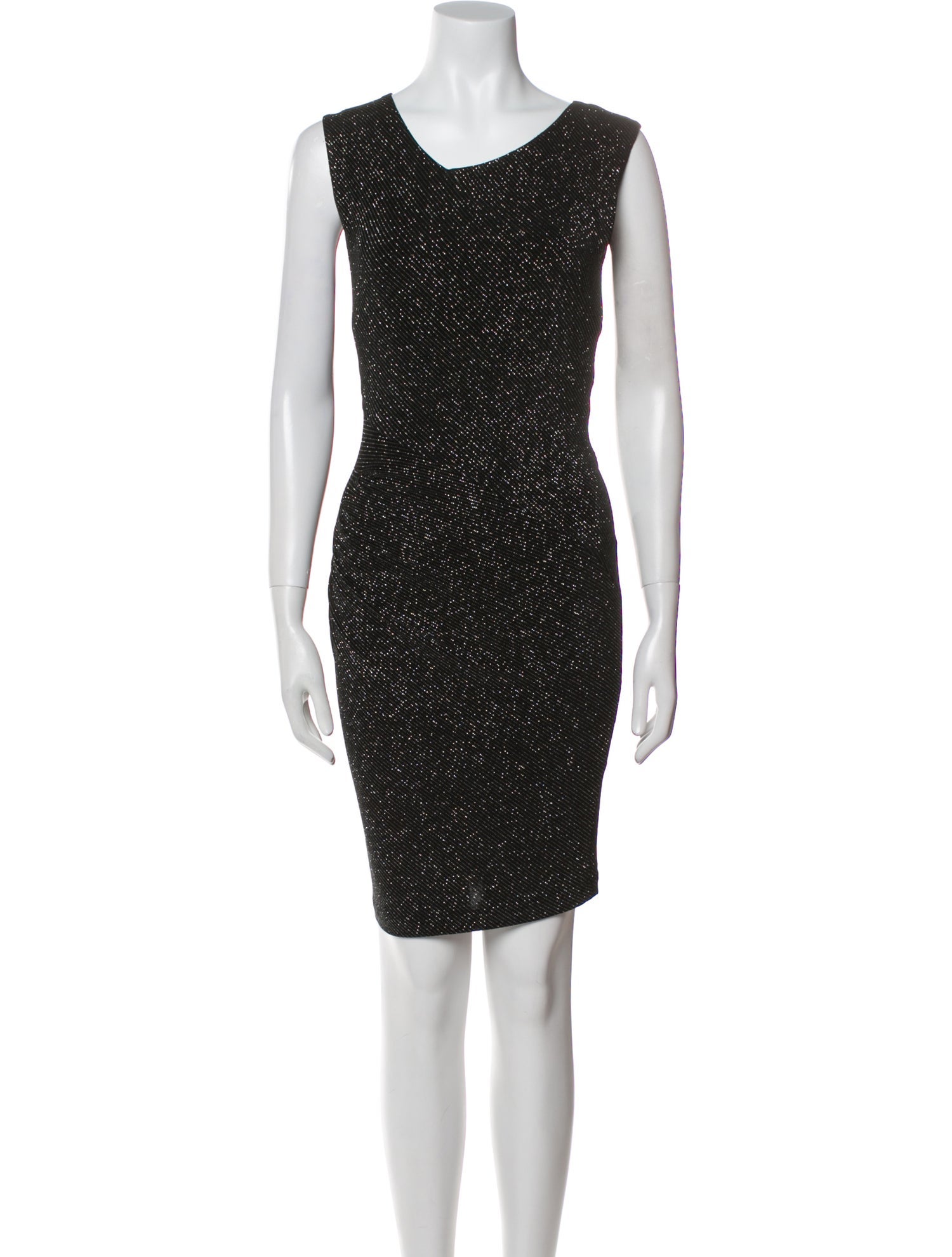 Alice + Olivia Scoop Neck Mini Dress