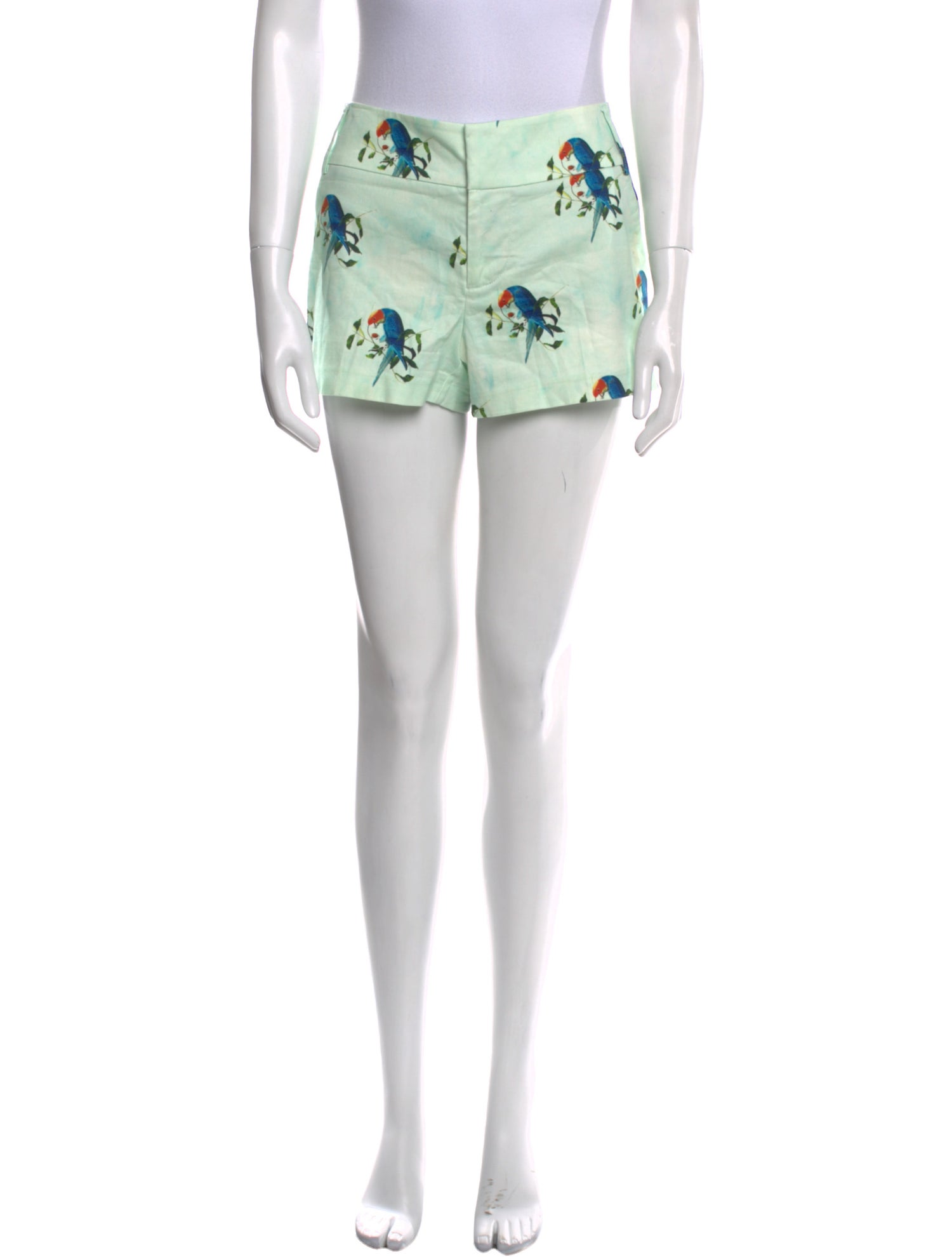 Alice + Olivia Printed Mini Shorts