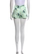 Alice + Olivia Printed Mini Shorts