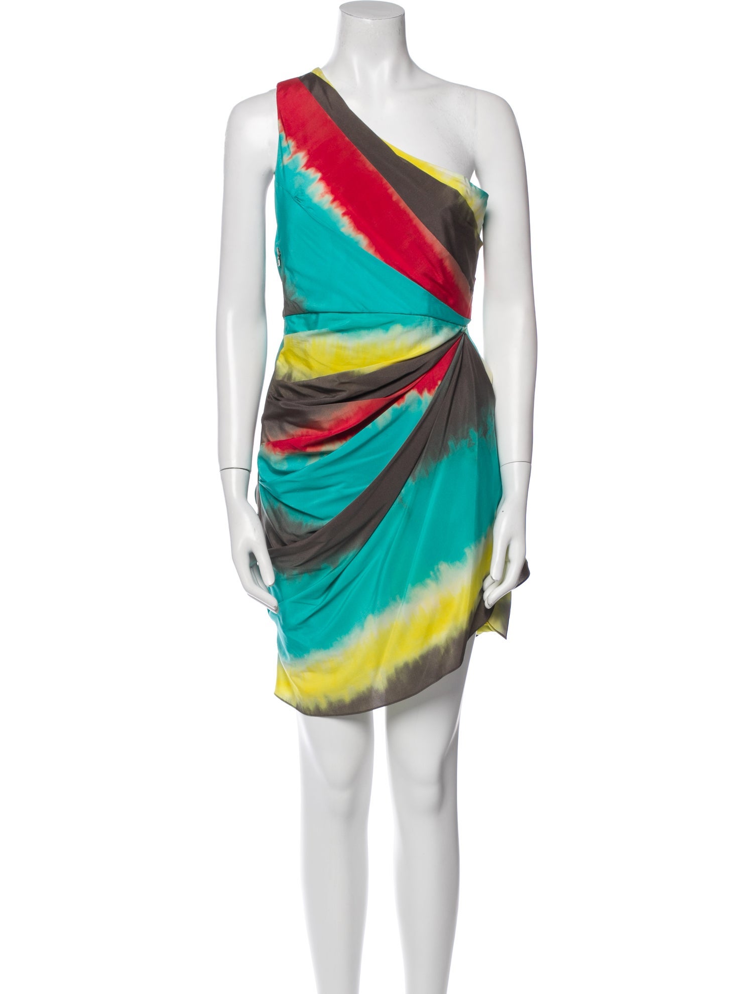 Alice + Olivia Silk Mini Dress