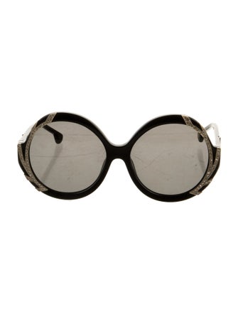 Alice + Olivia Oversize Tinted Sunglasses