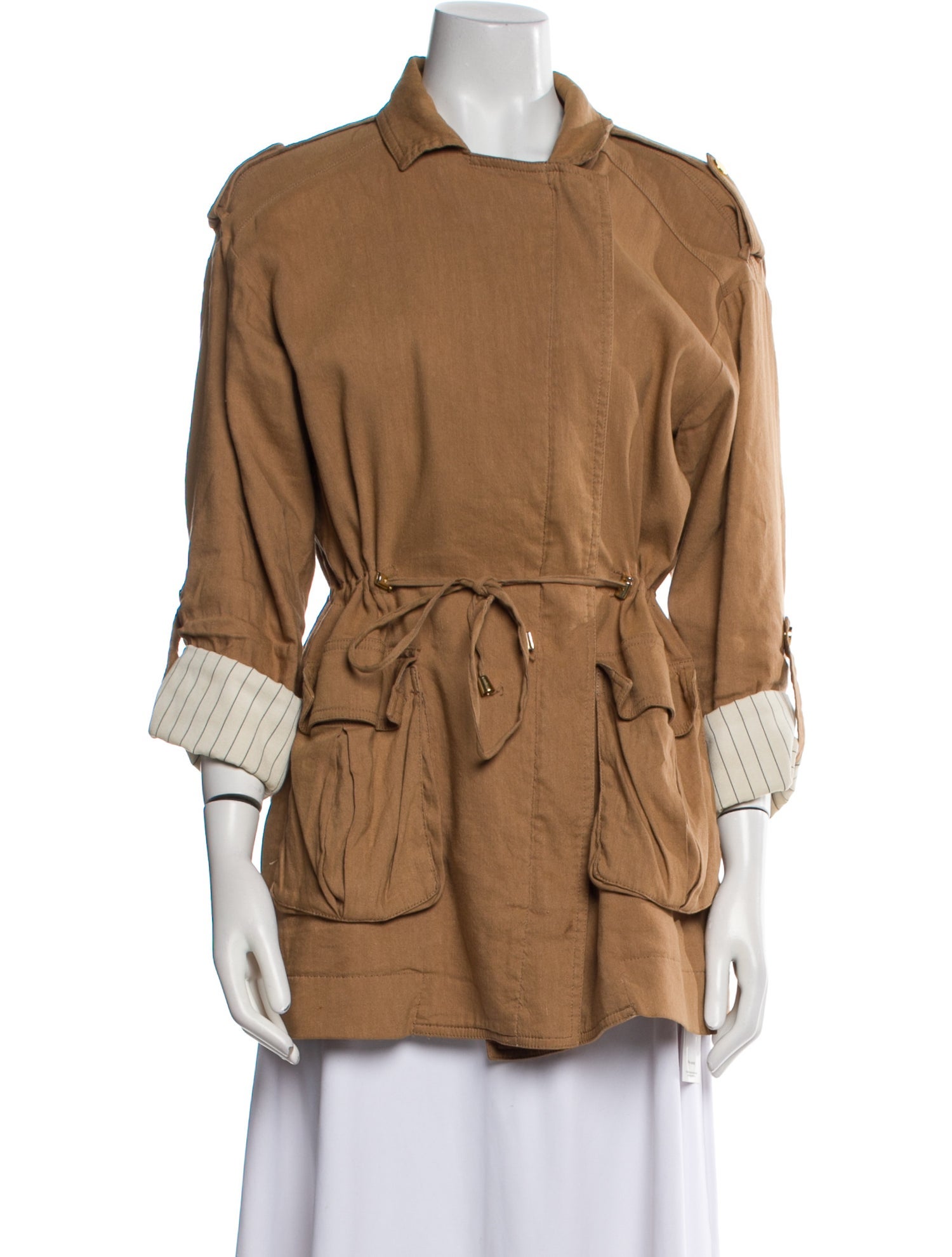 Alice + Olivia Linen Utility Jacket