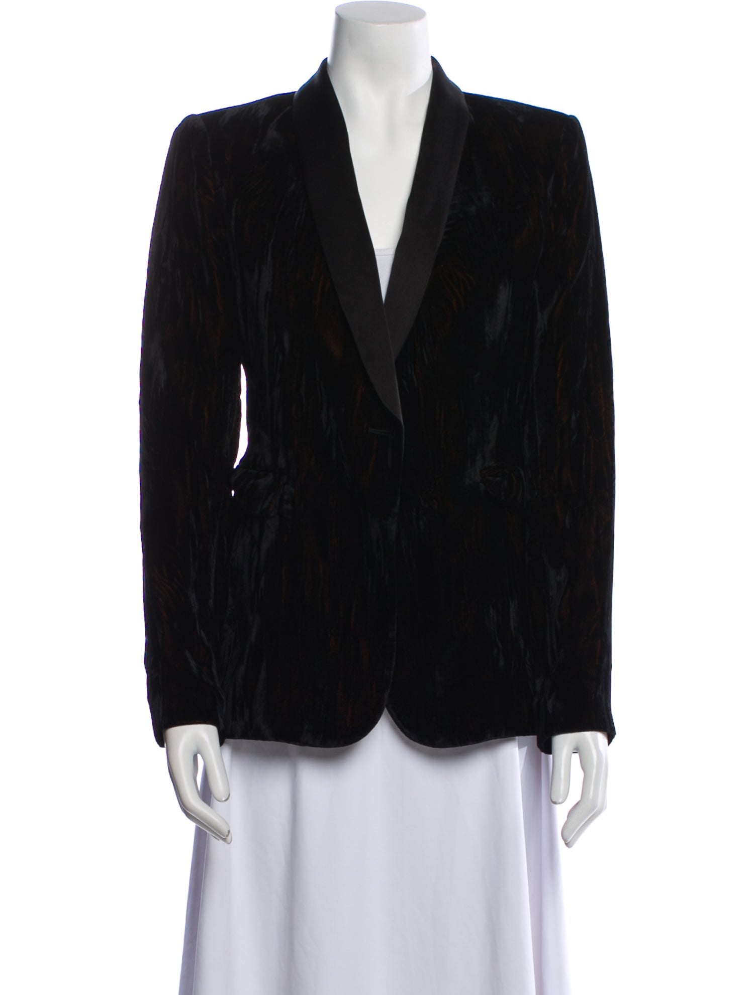 Alice + Olivia Suede Blazer