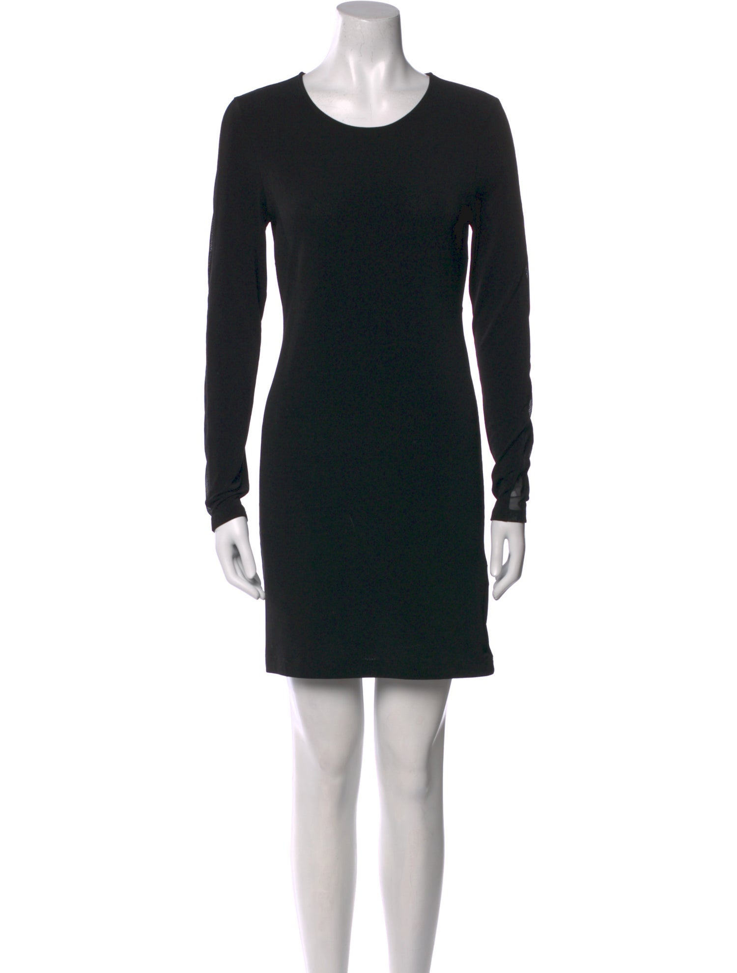 Alice + Olivia Crew Neck Mini Dress