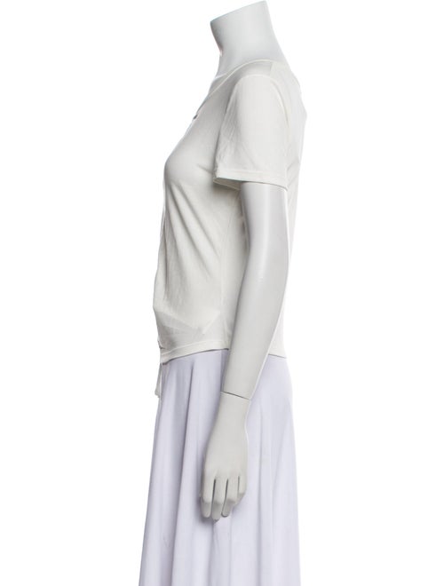 Alice + Olivia V-Neck Short Sleeve T-Shirt