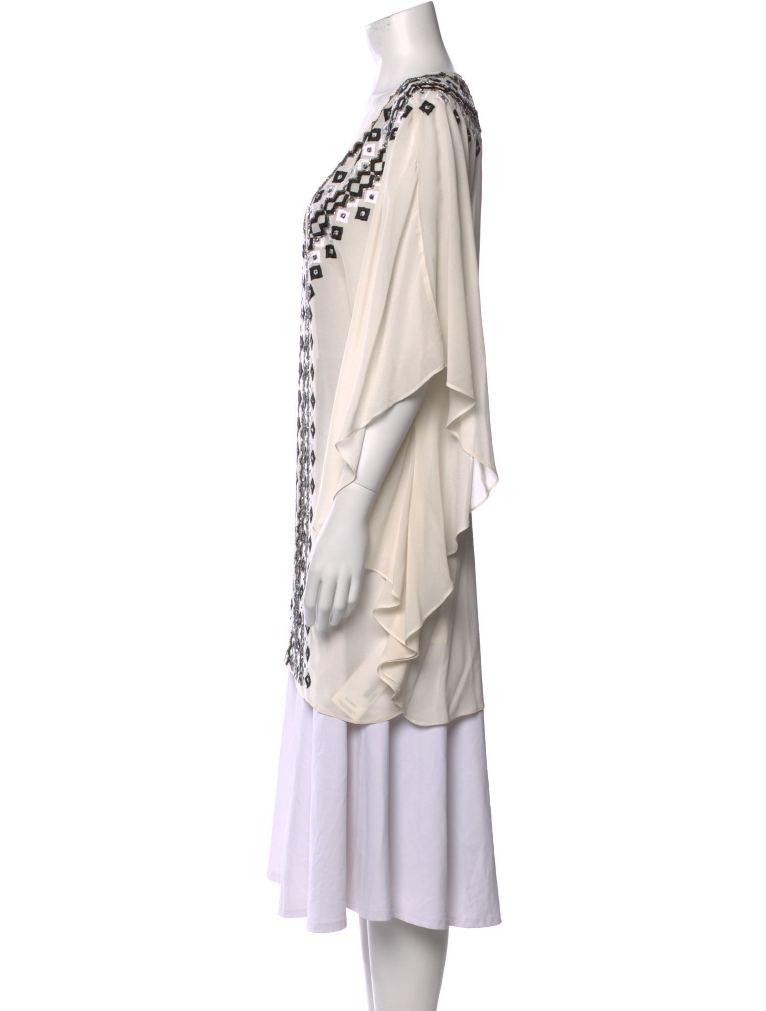 Alice + Olivia Silk Printed Tunic