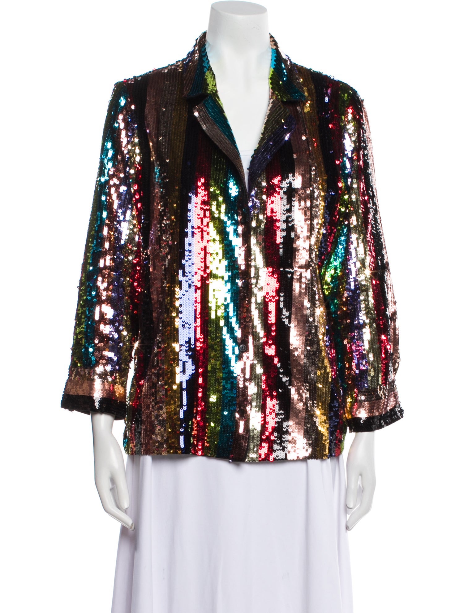 Alice + Olivia Patterned Evening Jacket
