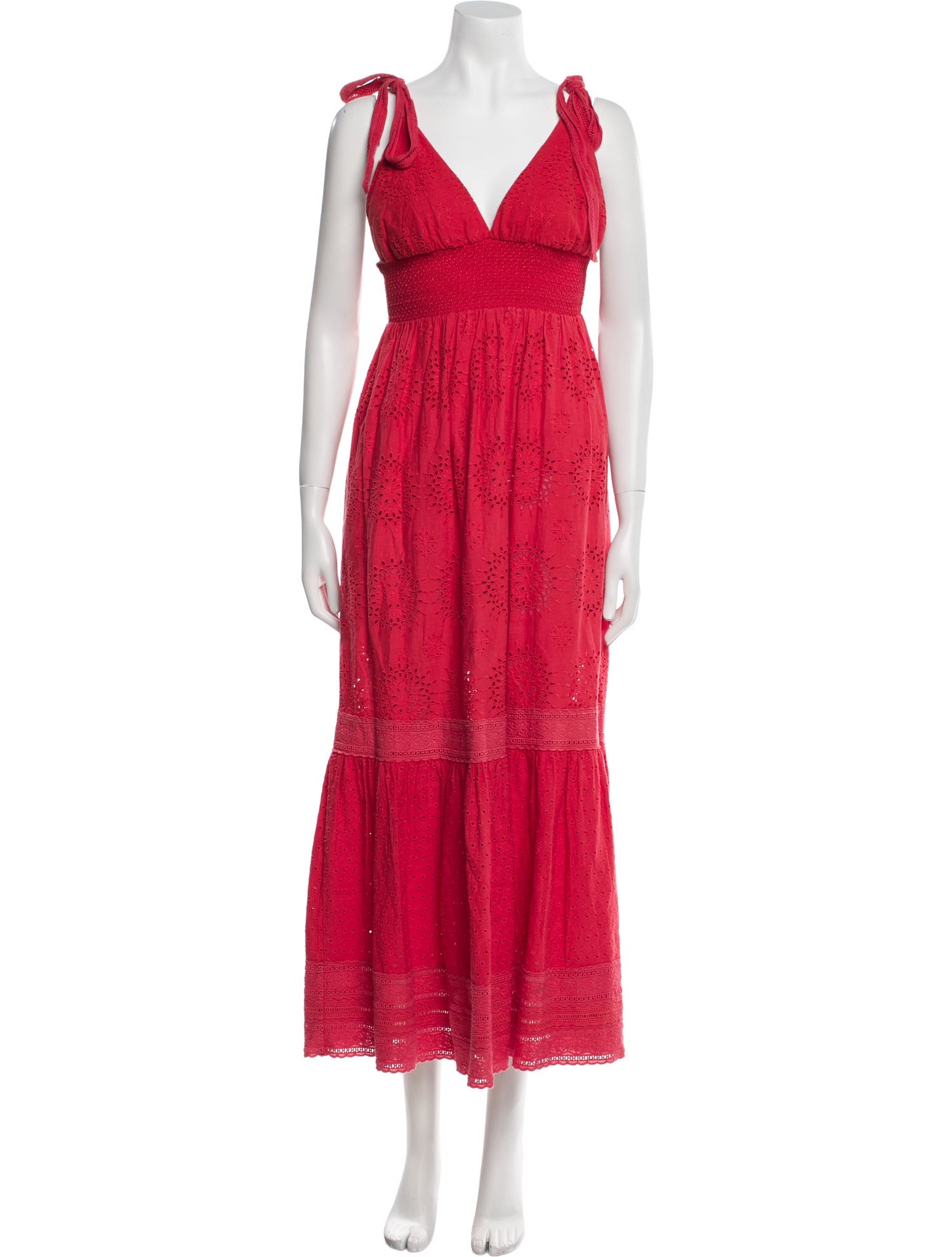 Alice + Olivia V-Neck Long Dress