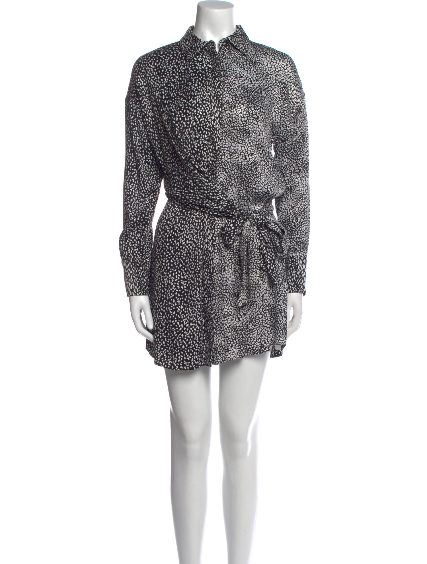 Alice + Olivia Animal Print Mini Dress w/ Tags