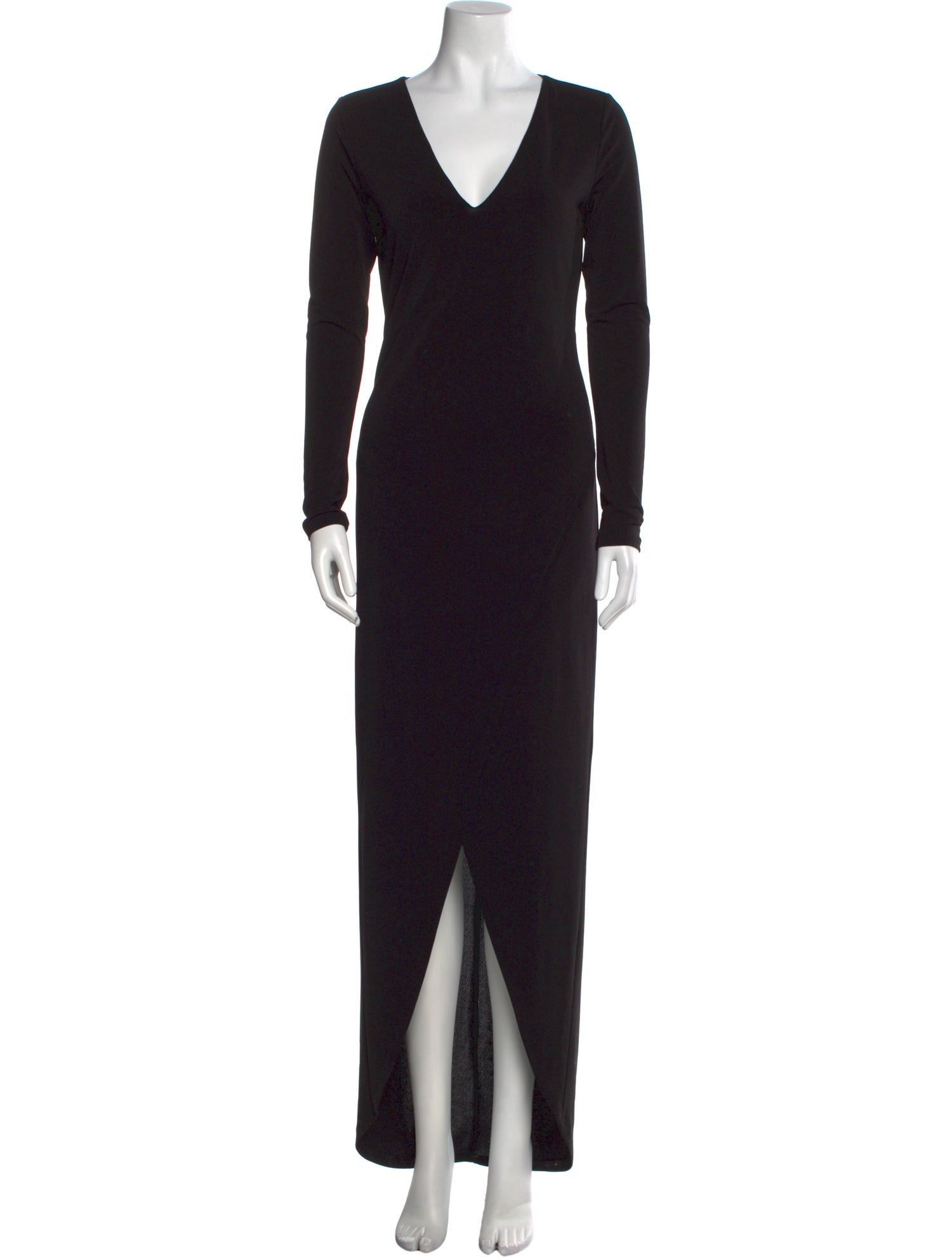 Alice + Olivia V-Neck Midi Length Dress