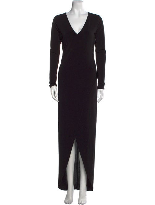 Alice + Olivia V-Neck Midi Length Dress