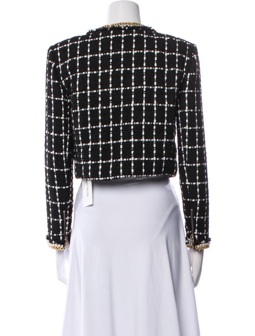 Alice + Olivia Plaid Print Evening Jacket w/ Tags