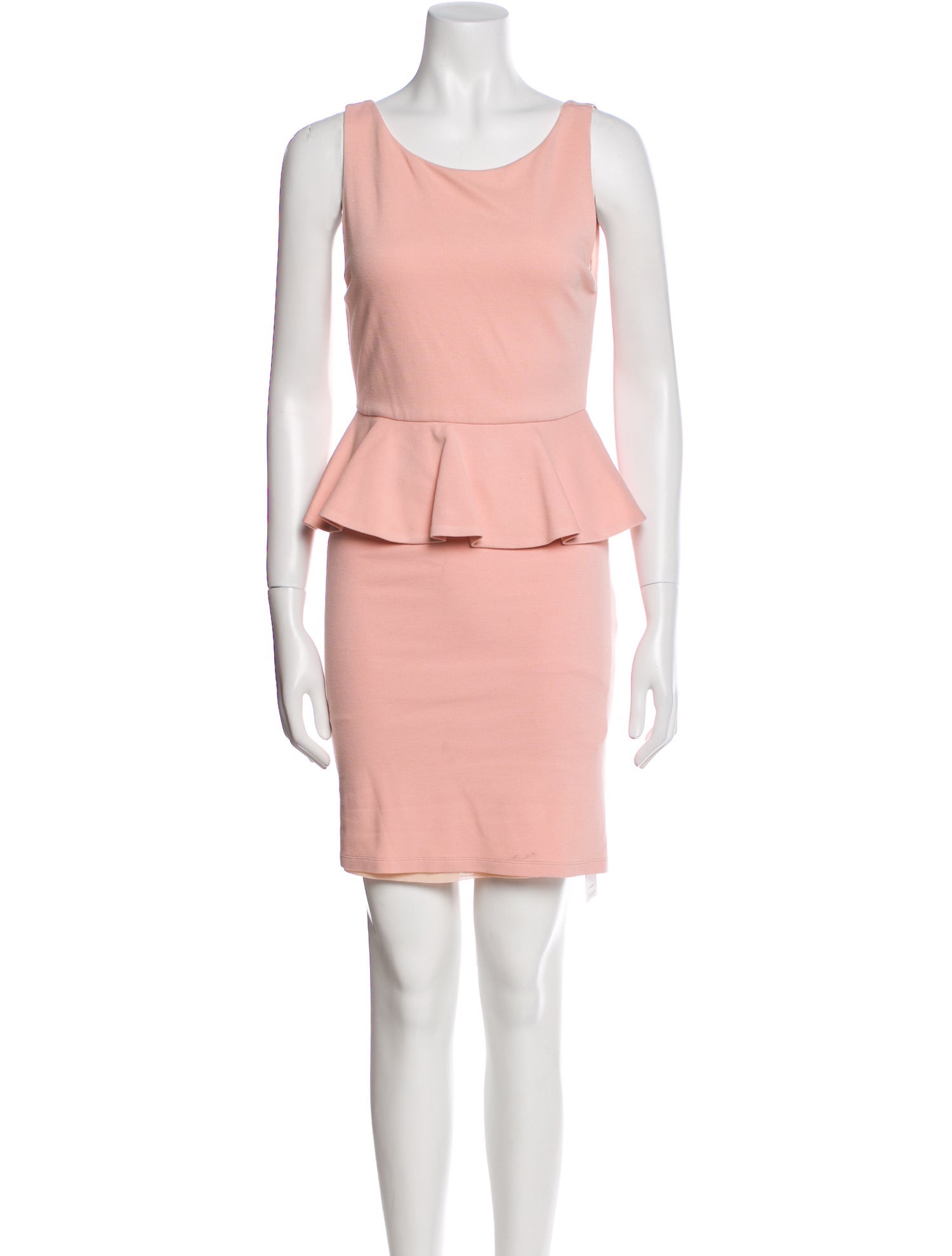 Alice + Olivia Scoop Neck Mini Dress