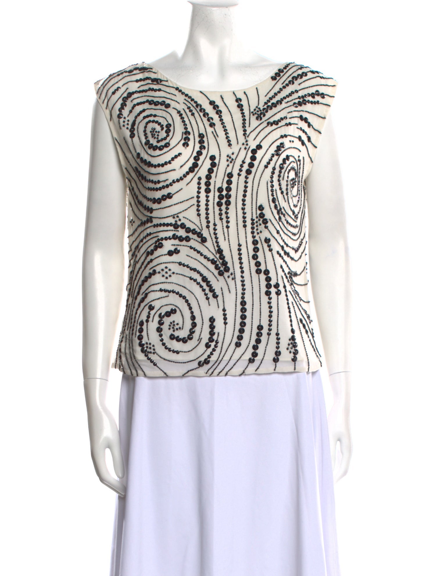 Alice + Olivia Silk Printed Top