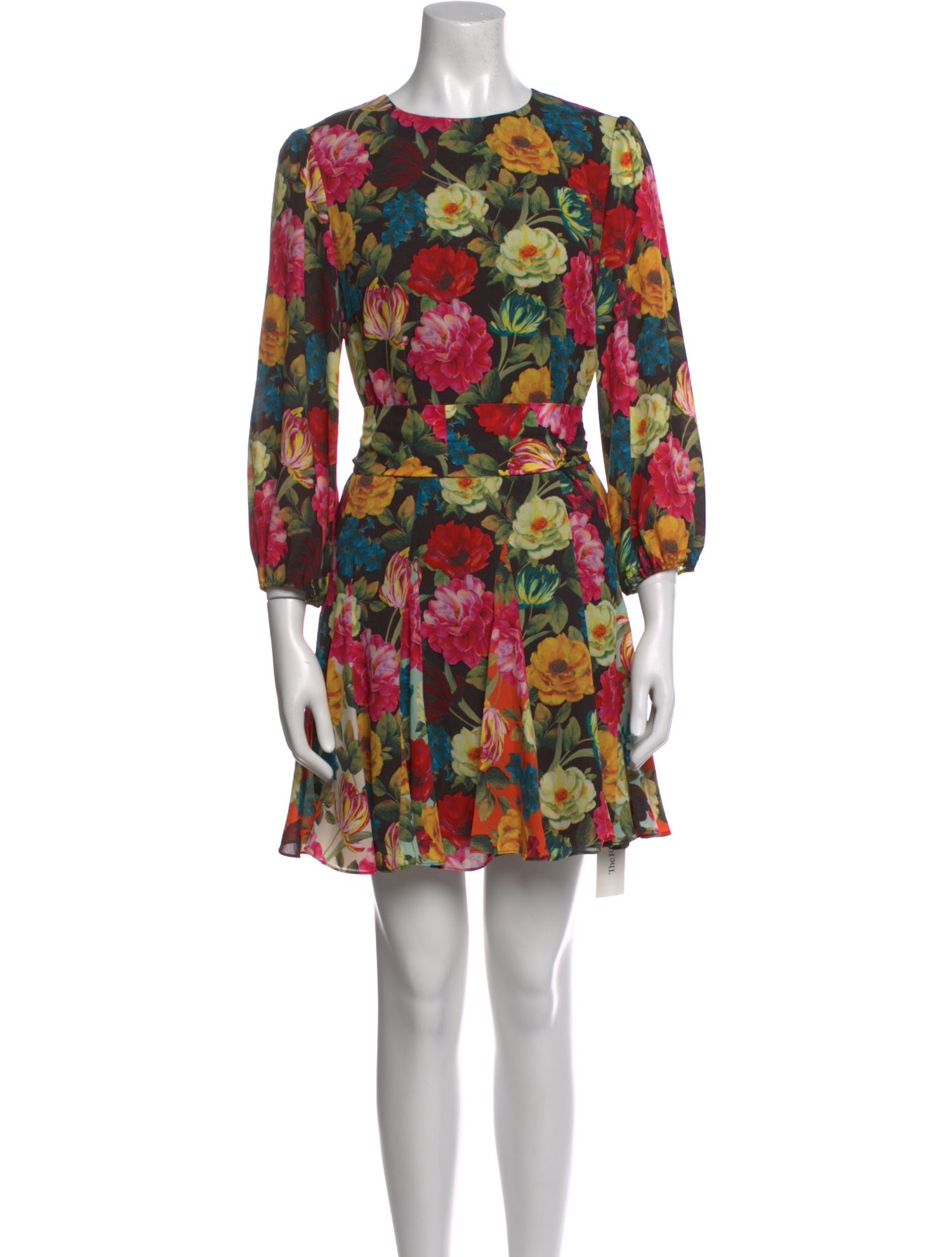Alice + Olivia Floral Print Mini Dress
