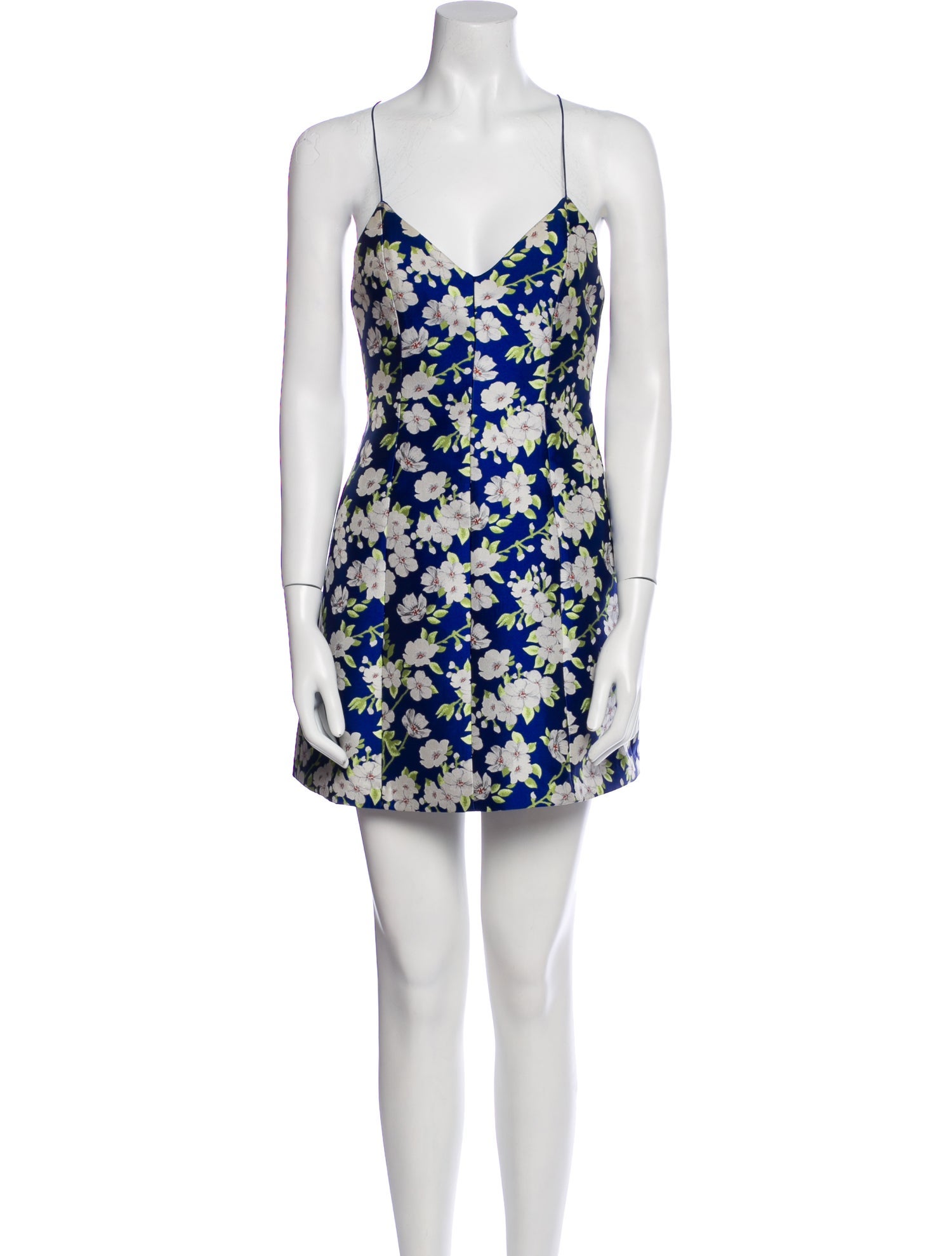 Alice + Olivia Floral Print Mini Dress