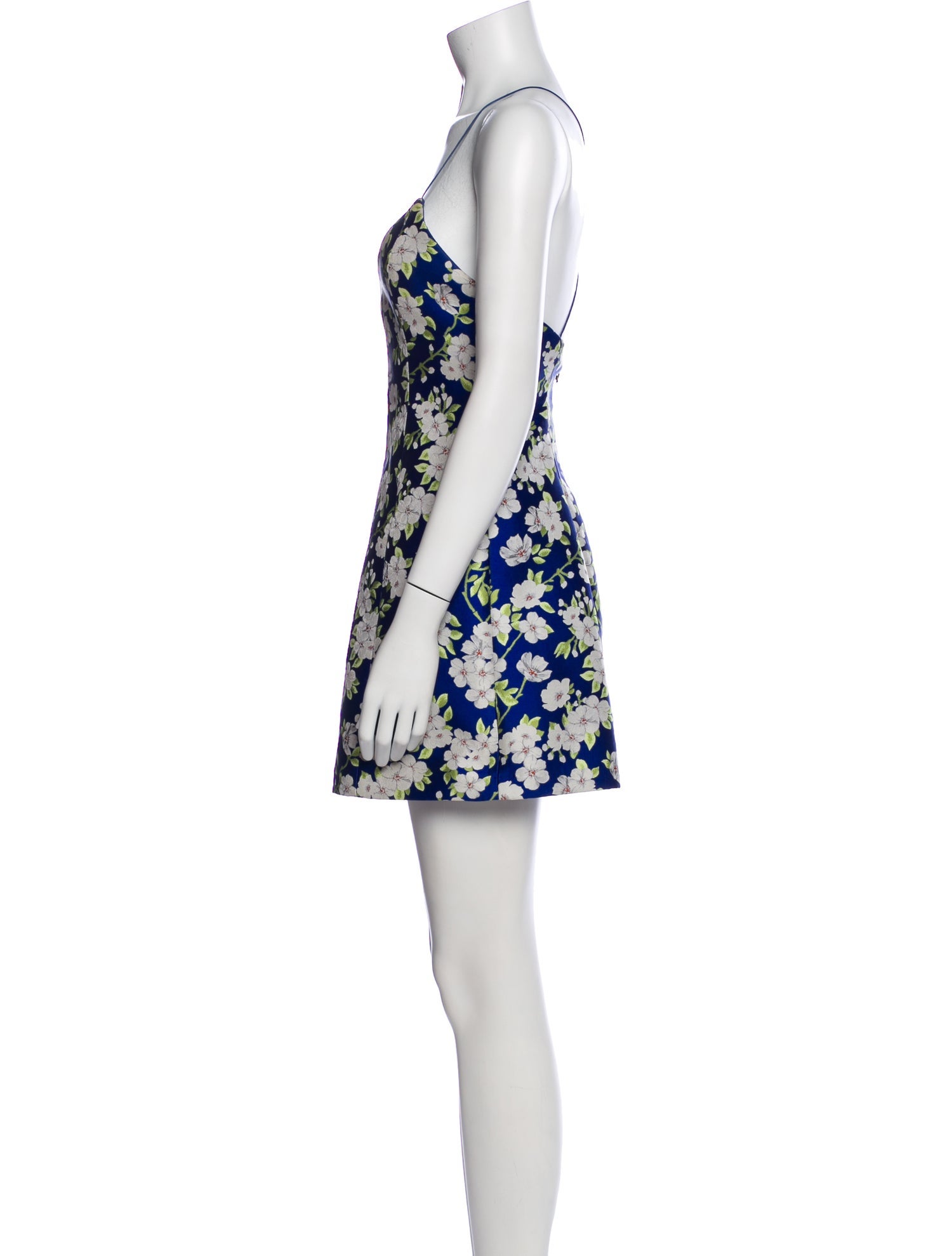 Alice + Olivia Floral Print Mini Dress