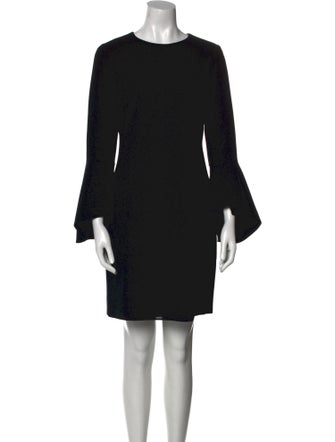 Alice + Olivia Crew Neck Mini Dress