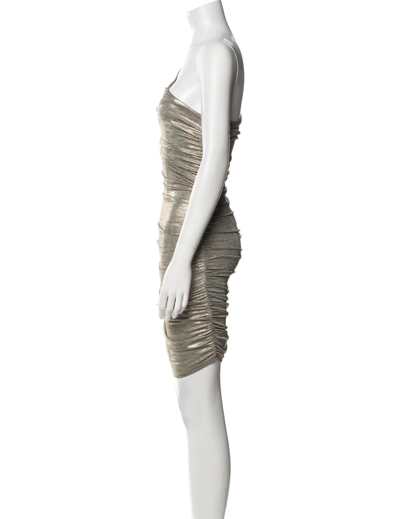 Alice + Olivia One-Shoulder Mini Dress w/ Tags