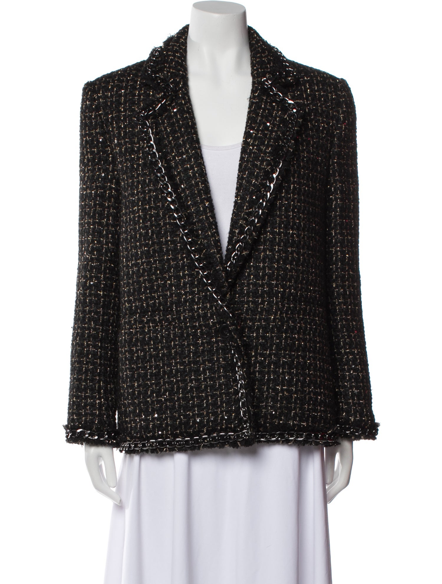 Alice + Olivia Tweed Pattern Blazer w/ Tags