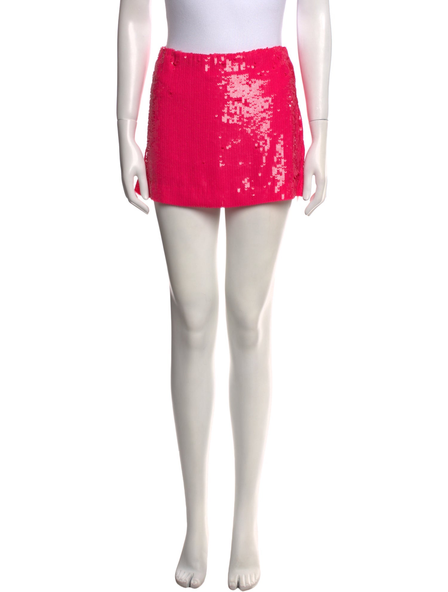 Alice + Olivia Sequin Embellishments Mini Skirt