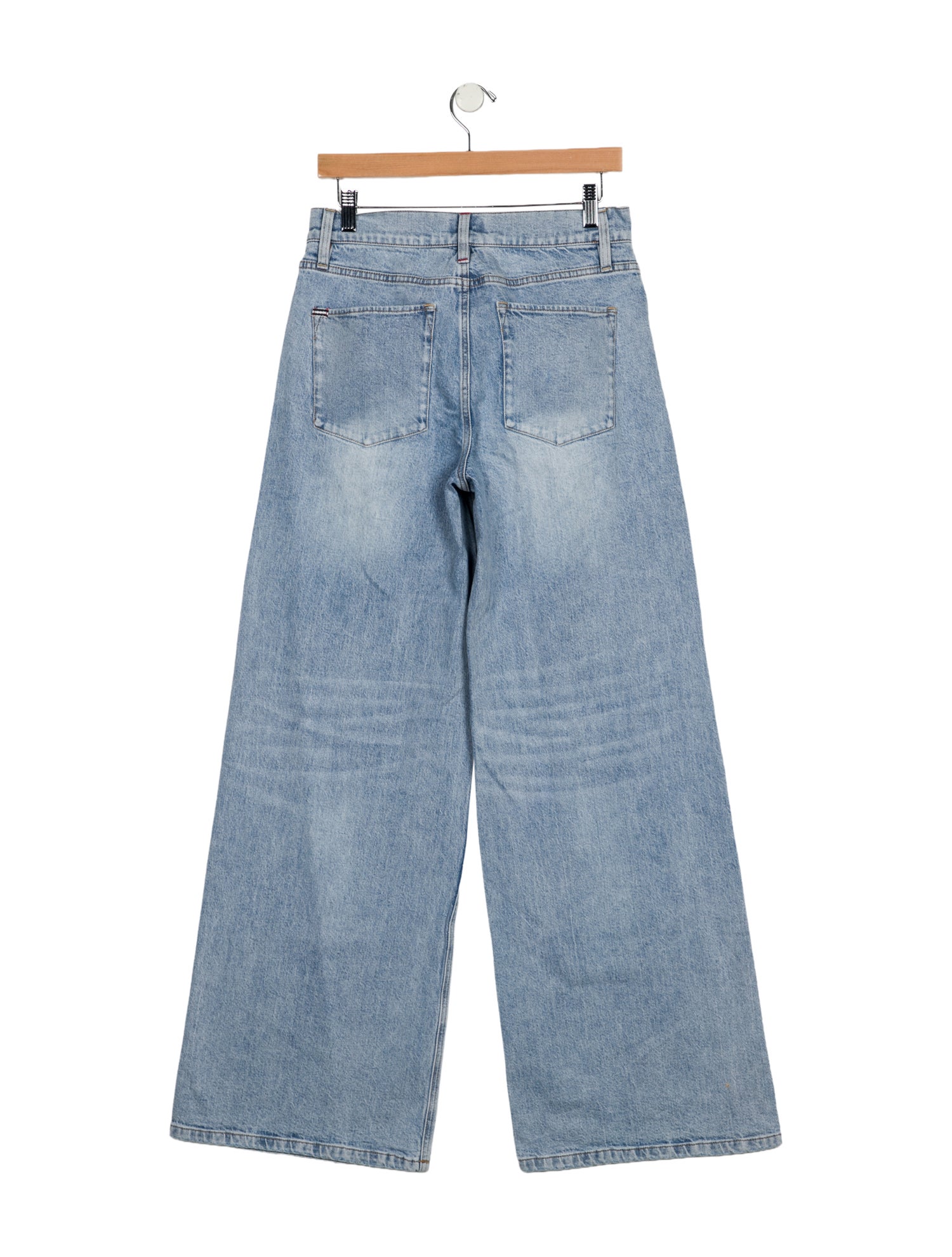 Alice + Olivia High-Rise Wide Leg Jeans