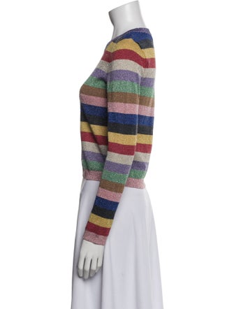 Alice + Olivia Wool Striped Sweater