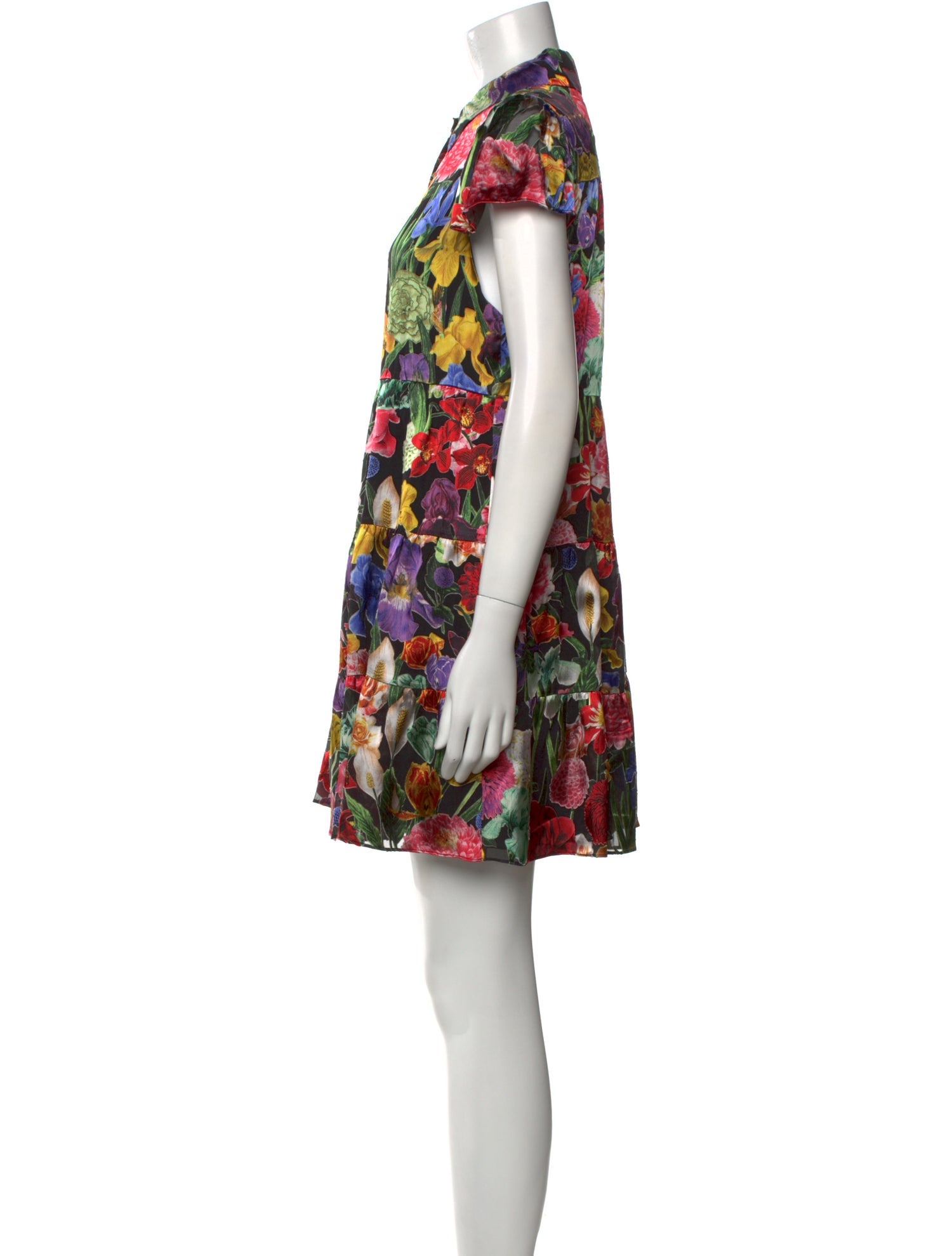 Alice + Olivia Printed Mini Dress