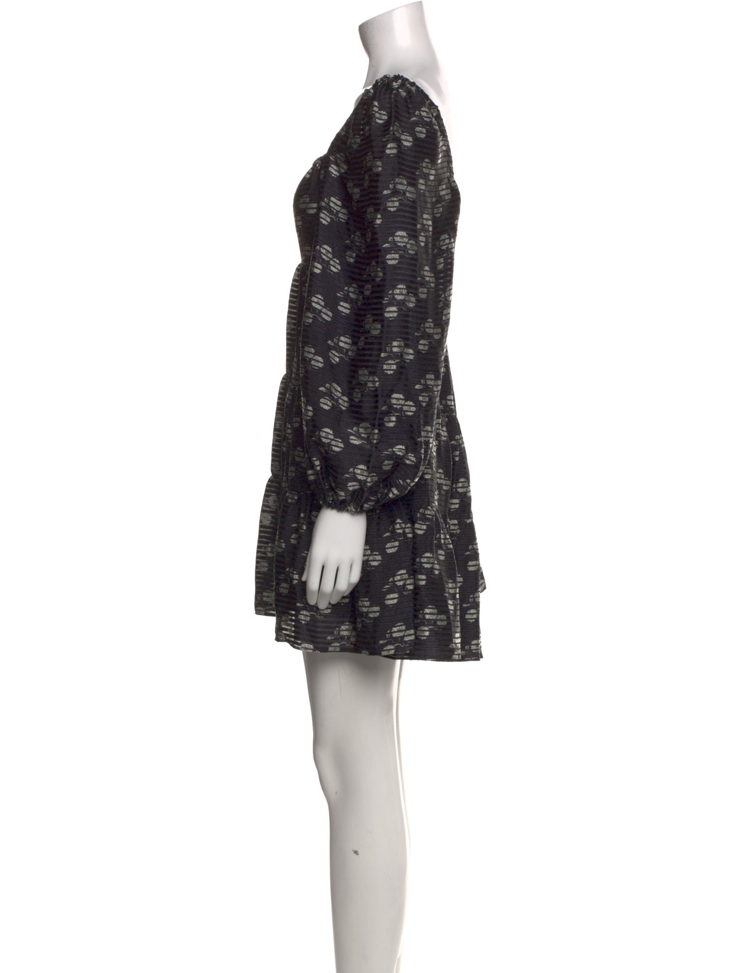 Alice + Olivia Floral Print Mini Dress