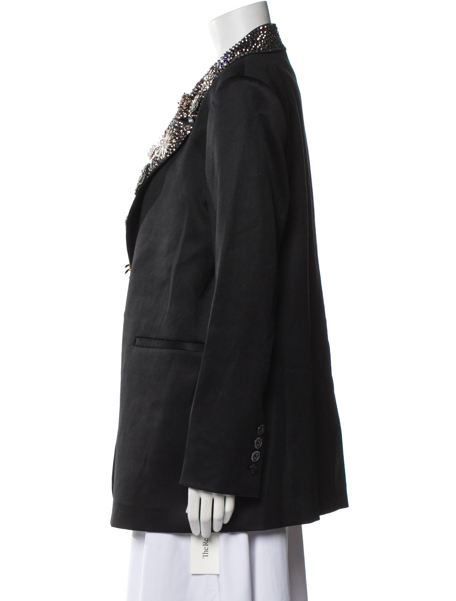 Alice + Olivia Wool Printed Blazer