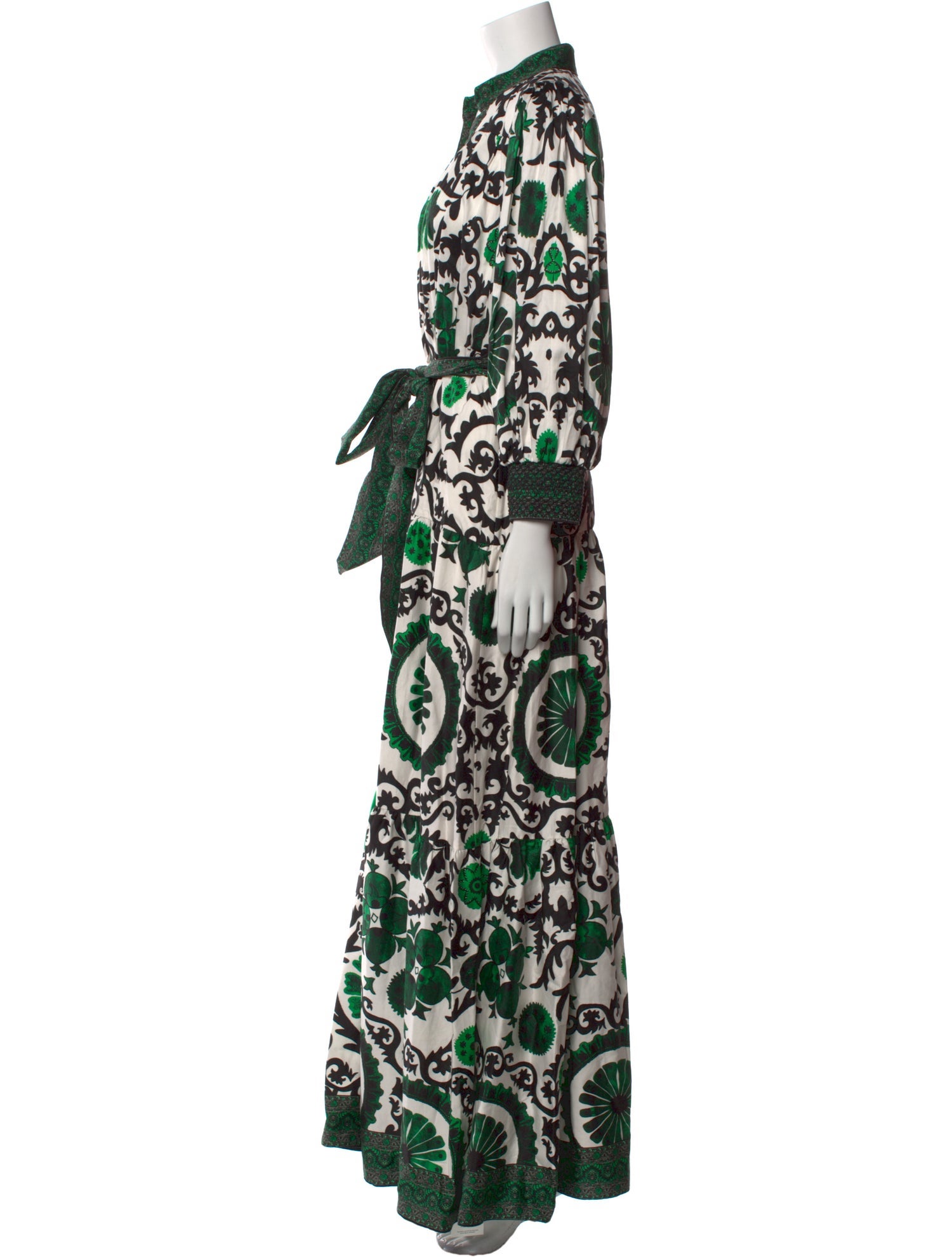 Alice + Olivia Printed Long Dress
