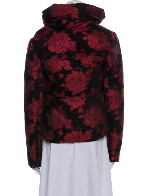 Alice + Olivia Floral Print Down Jacket