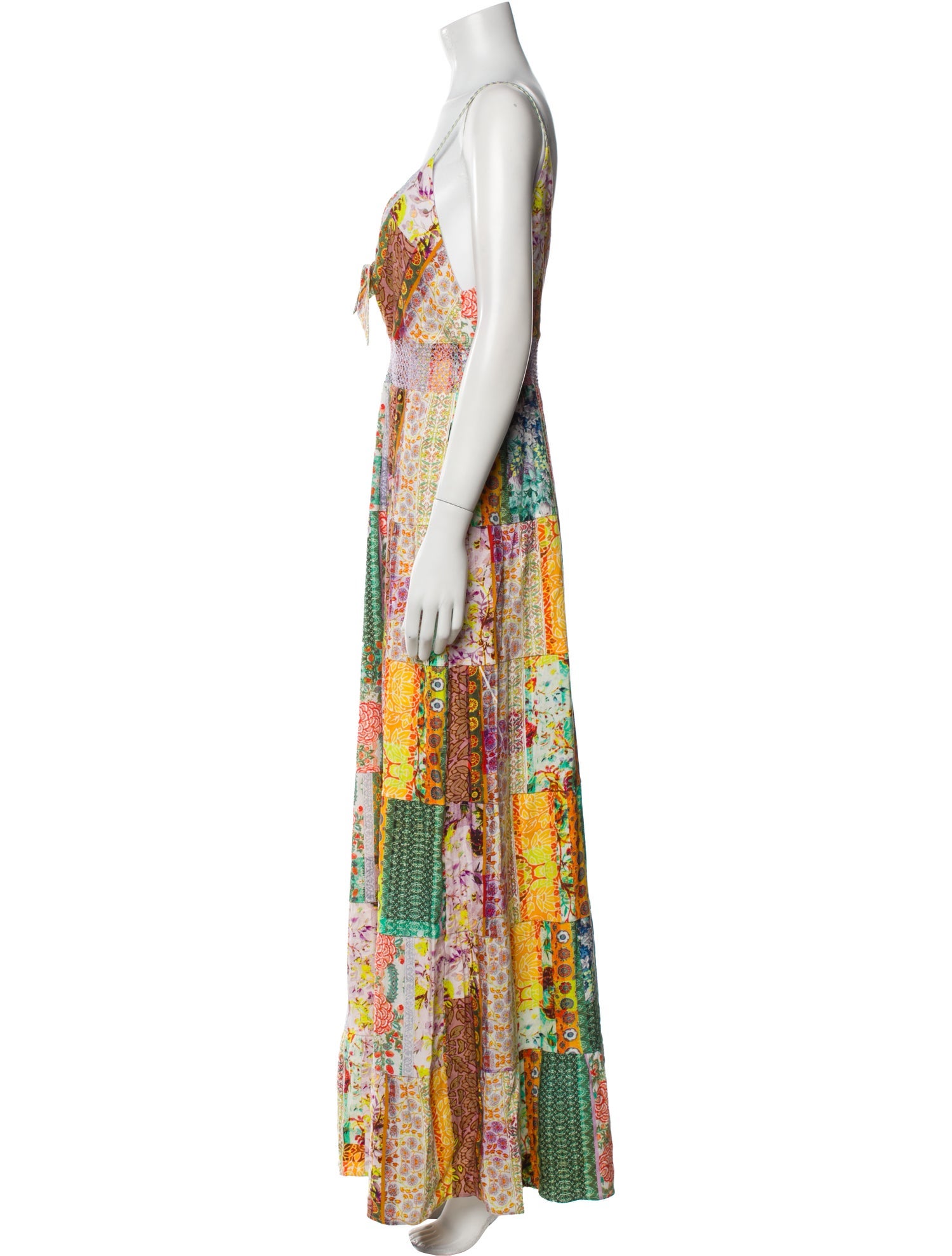 Alice + Olivia Printed Long Dress w/ Tags