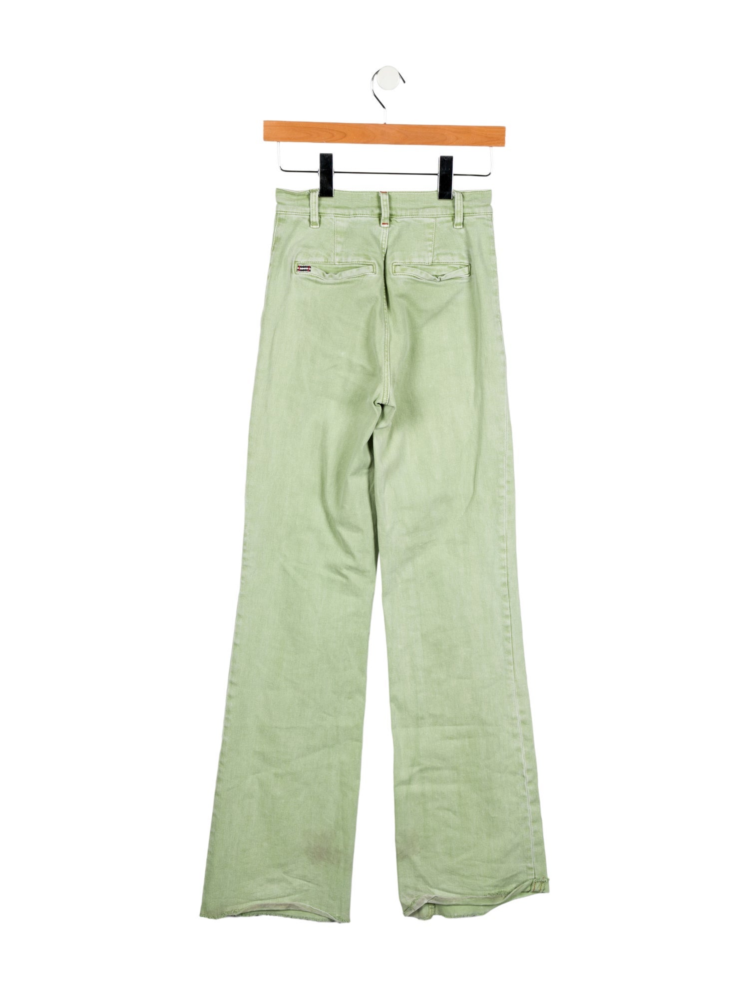 Alice + Olivia Mid-Rise Wide Leg Jeans