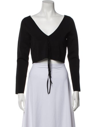 Alice + Olivia Crew Neck Long Sleeve Sweatshirt