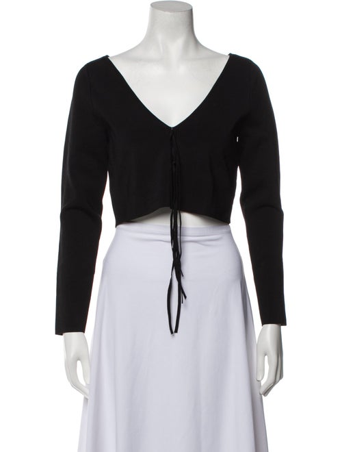 Alice + Olivia Crew Neck Long Sleeve Sweatshirt