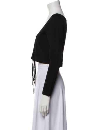 Alice + Olivia Crew Neck Long Sleeve Sweatshirt