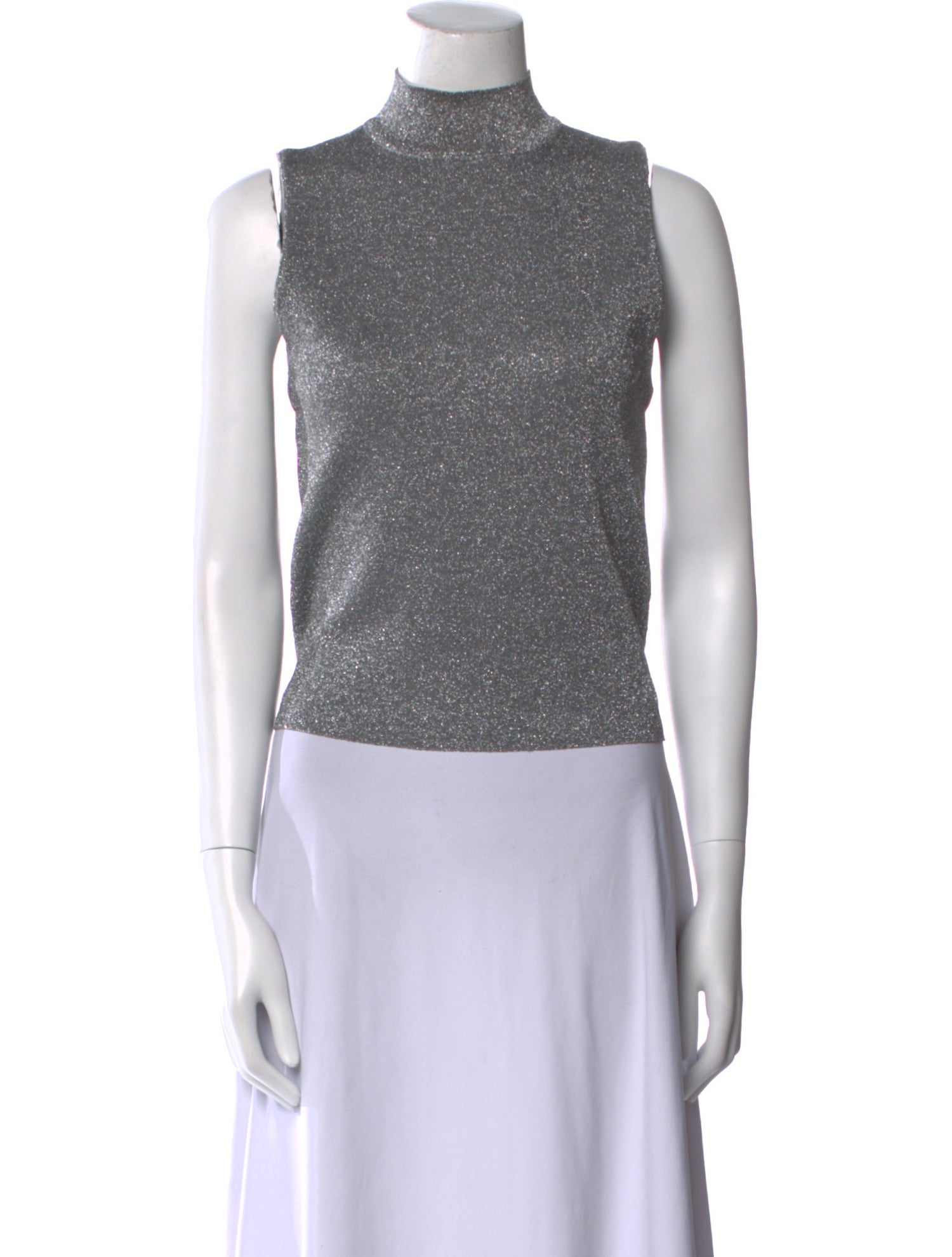 Alice + Olivia Wool Mock Neck Sweater