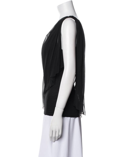 Alice + Olivia One-Shoulder Sleeveless Top