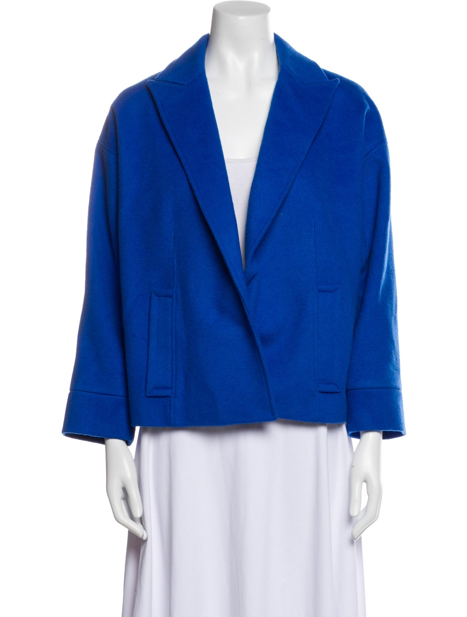 Alice + Olivia Virgin Wool Blazer