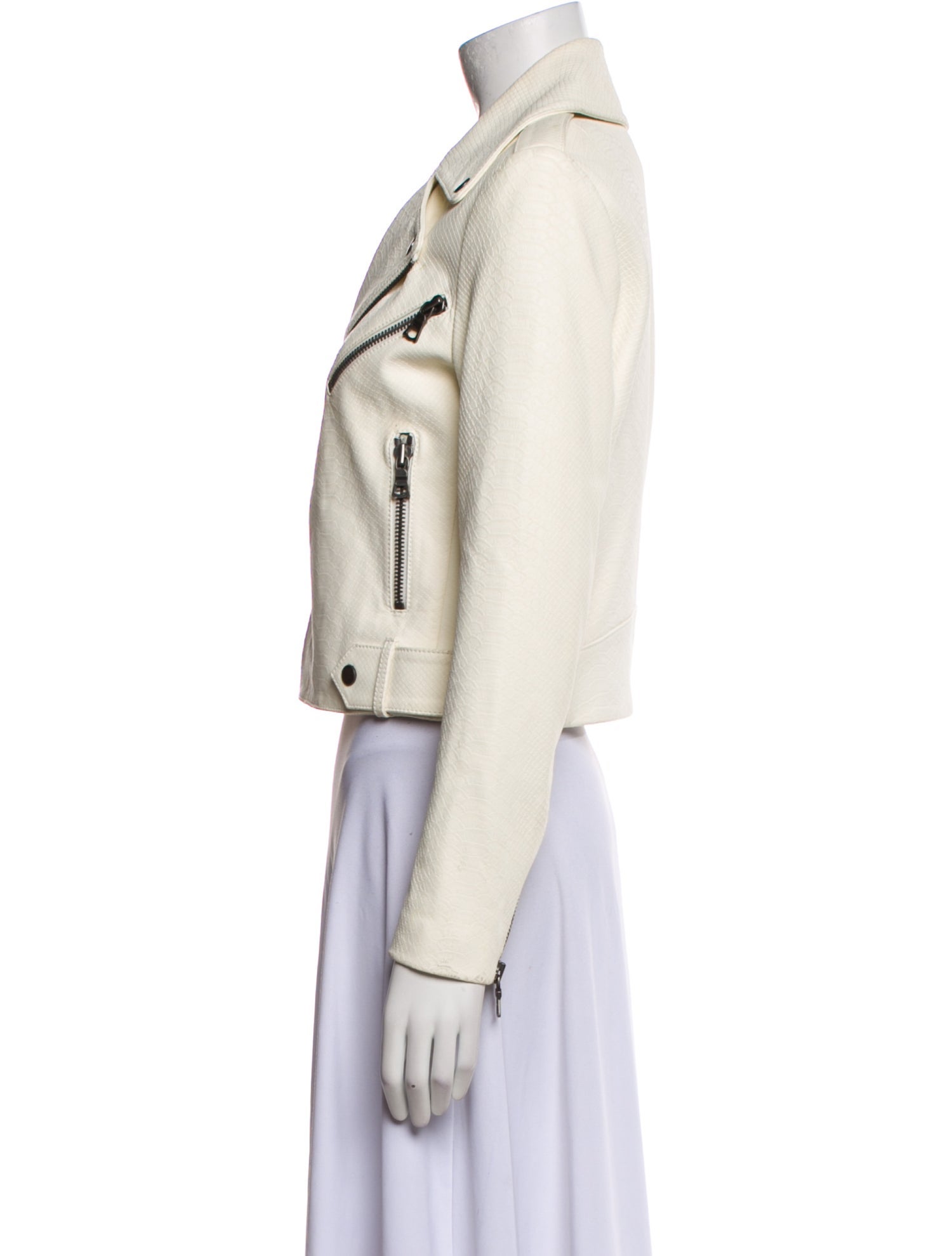 Alice + Olivia Leather Biker Jacket