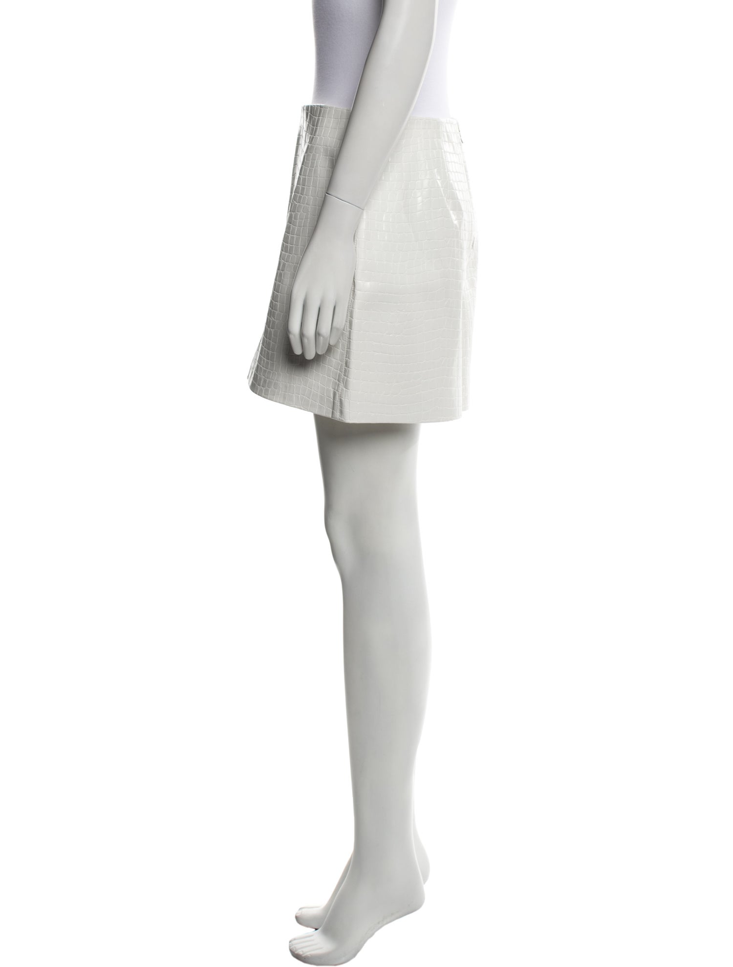 Alice + Olivia Nylon Mini Skirt