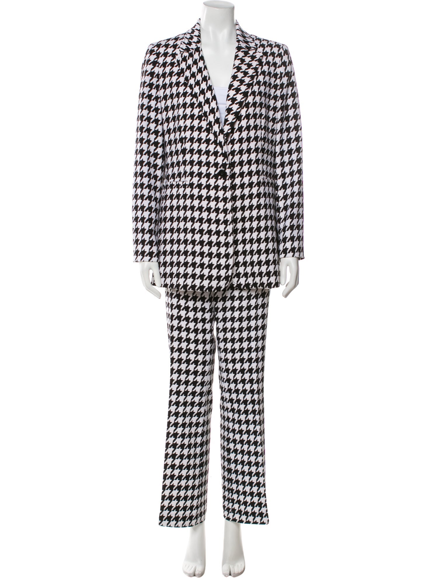 Alice + Olivia Houndstooth Print Set