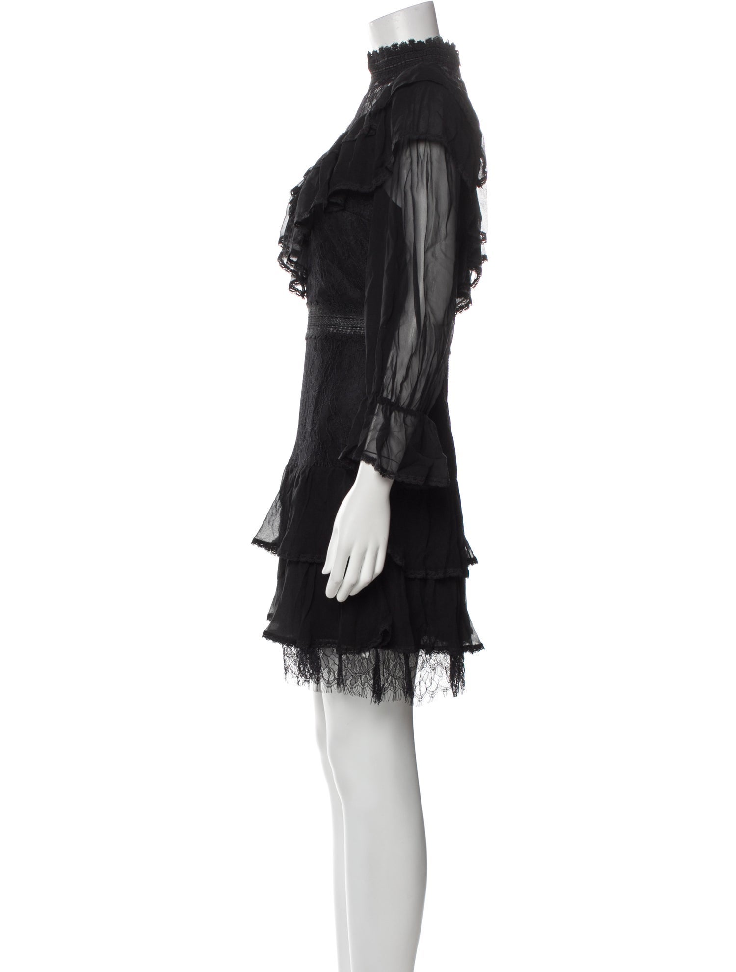 Alice + Olivia Mock Neck Mini Dress w/ Tags