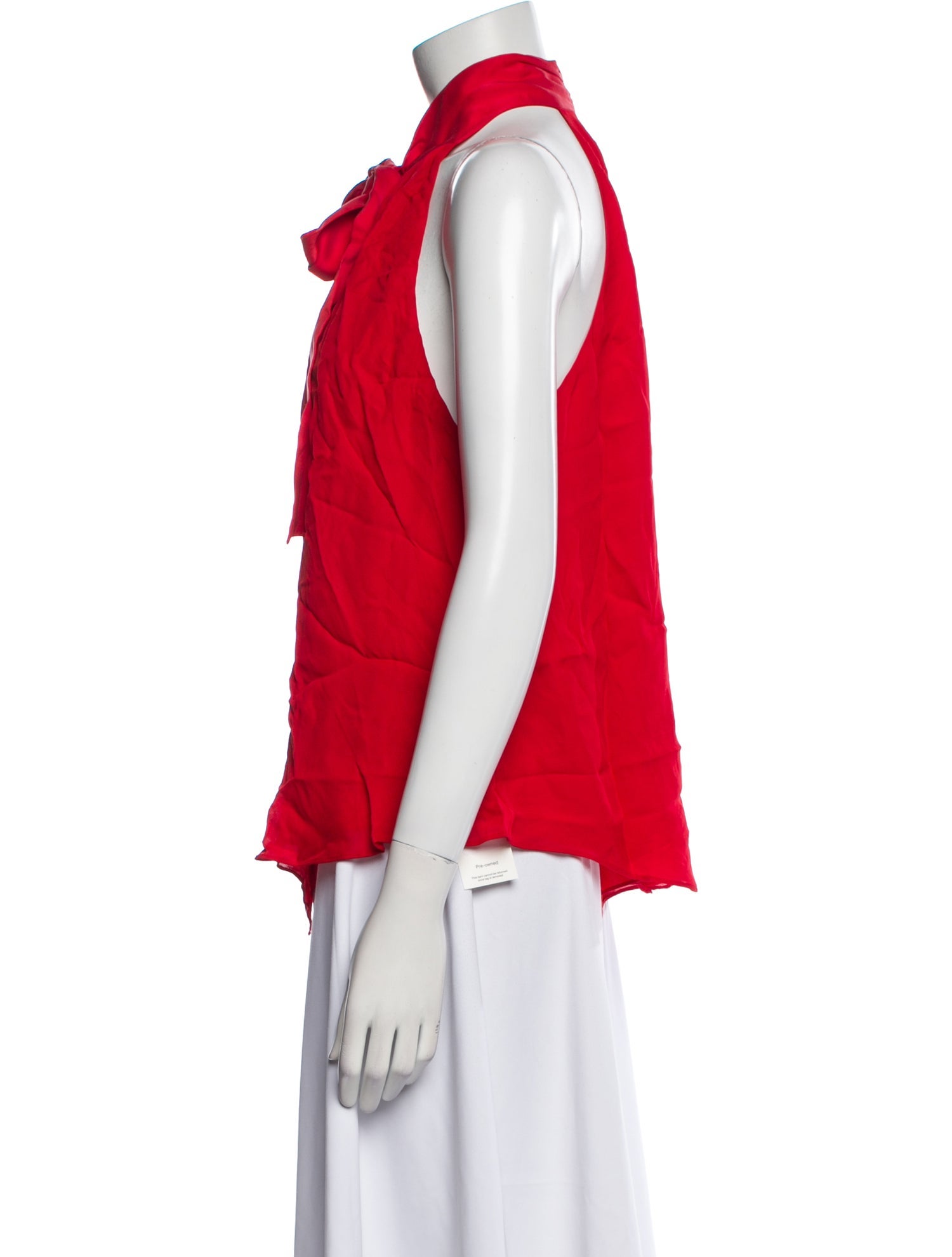 Alice + Olivia Silk Halterneck Blouse