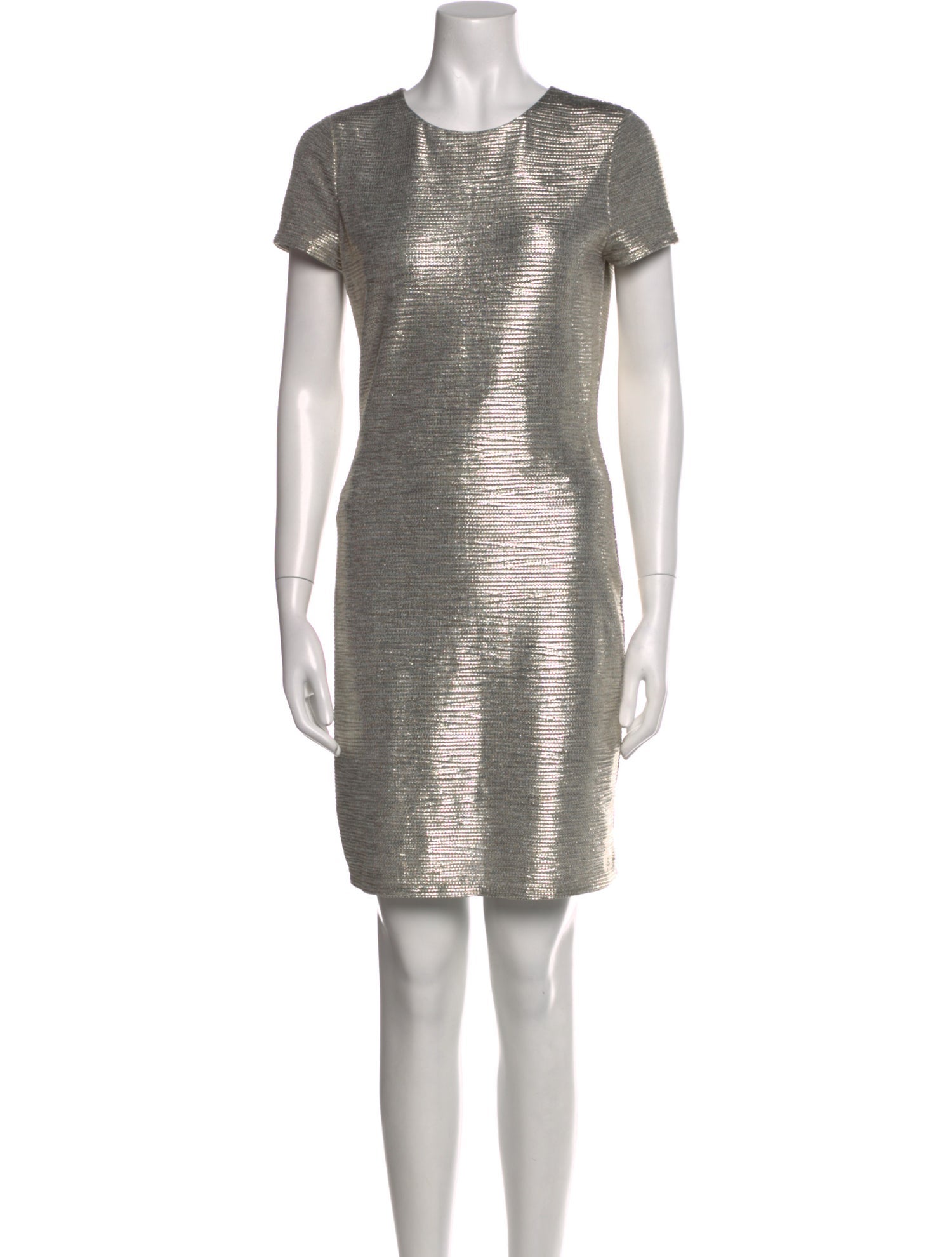 Alice + Olivia Crew Neck Mini Dress