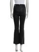 Alice + Olivia Lamb Leather Straight Leg Pants